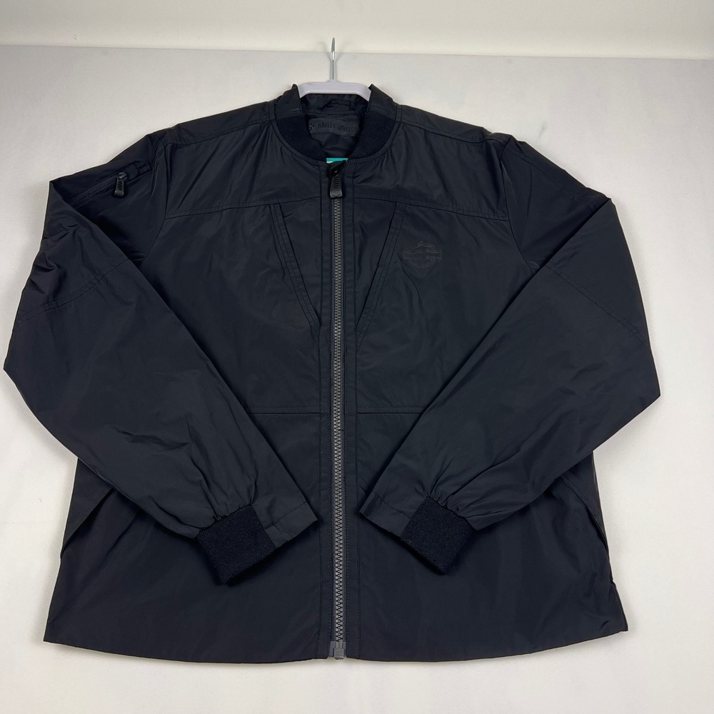 Harley-Davidson Jacket 98400-20VM XL Black Polyester Mesh Lined Excellent